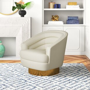 TOV FURNITURE Canyon Velvet Swivel Chair