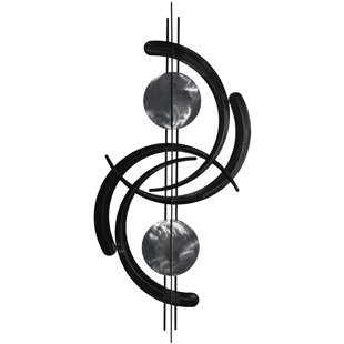 7055 INC Handmade Abstract Wall Decor on Metal