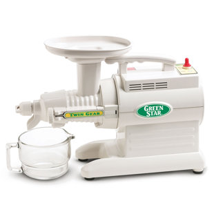 Tribest Greenstar® 190 Watt Electric Slow Masticating & Cold Press Juicer
