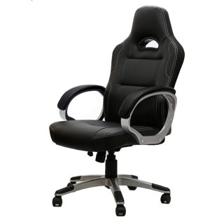 IntimaTe WM Heart Adjustable Ergonomic Faux Leather Swiveling PC & Racing Game Chair
