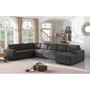 LATITUDE RUN® Redwater 6 - Piece Upholstered Sectional