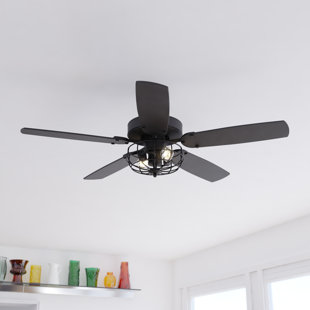 WILLISTON FORGE Merih 48'' Ceiling Fan with Light Kit