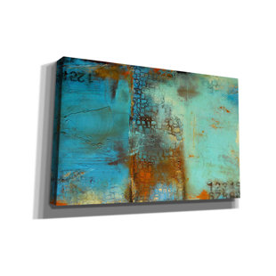 EPIC GRAFFITI " Deja Blue " by Erin Ashley Painting Print