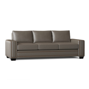 OMNIA LEATHER Ashton 95'' Leather Sofa