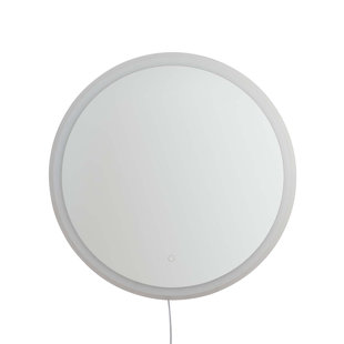 NOVA OF CALIFORNIA Superstar Metal Round LED Wall Mirror