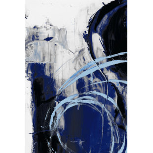 ORREN ELLIS Indigo Interlude I by Ethan Harper - Wrapped Canvas Painting