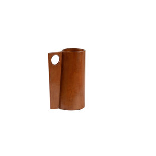 CHELSEA HOUSE Leather Table Vase