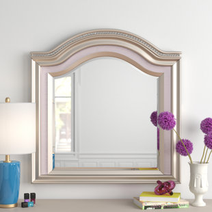 ETTA AVENUE™ TEEN Sienna Solid And Engineered Wood LED Wall Mirror