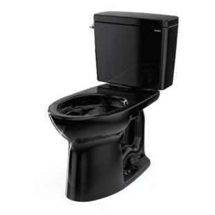 TOTO Drake® 1.6 GPF Elongated Two-Piece Toilet with Tornado Flush (Seat Not Included)