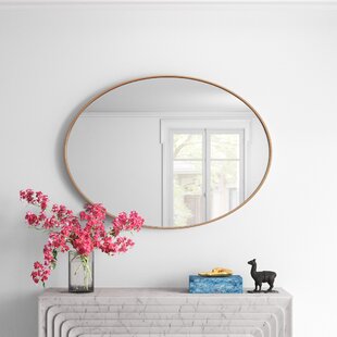 ETTA AVENUE™ Calvin Metal Flat Wall Mirror