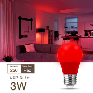 LOHASLED Festive Atmosphere 20 Watt Equivalent A15 E26/Medium (Standard) LED Bulb (Set of 12)