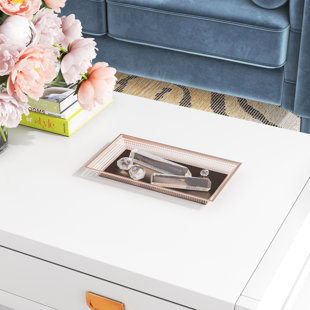 ETTA AVENUE™ Cristal Metal Tray