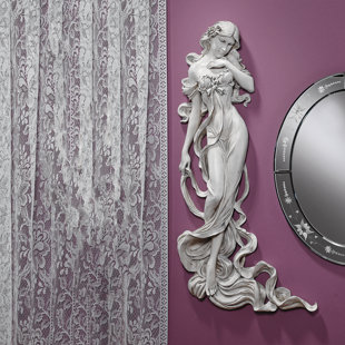 DESIGN TOSCANO Flora, Goddess of Springtime Wall Sculpture