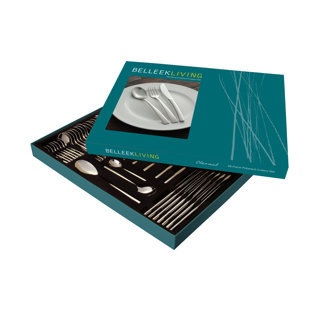 Belleek Home Eternal 58 Piece Stainless Steel Cutlery Set , Service for 8