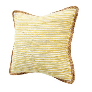 EVETTE RIOS Chindi Handmade Striped Throw Pillow