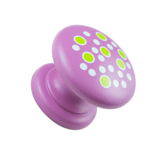 SUMNER STREET HOME HARDWARE Hand Painted 1 1/2" Diameter Knob
