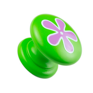 SUMNER STREET HOME HARDWARE Hand Painted 1 1/2" Diameter Knob