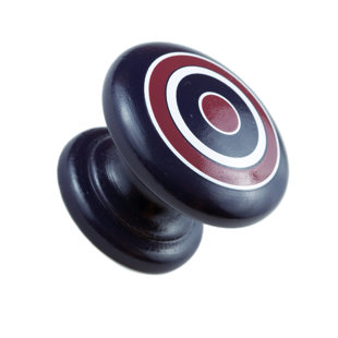 SUMNER STREET HOME HARDWARE Hand Painted 1 1/2" Diameter Knob