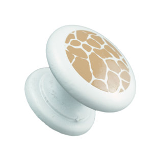 SUMNER STREET HOME HARDWARE Hand Painted 1 1/2" Diameter Knob