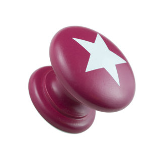 SUMNER STREET HOME HARDWARE Hand Painted 1 1/2" Diameter Knob