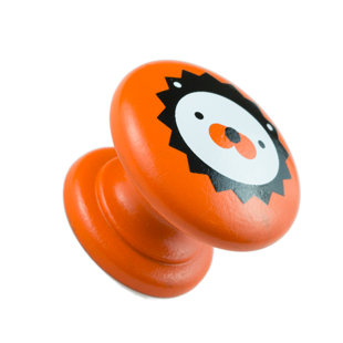 SUMNER STREET HOME HARDWARE Hand Painted 1 1/2" Diameter Knob