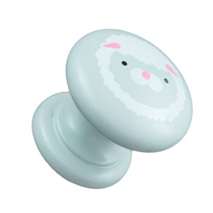 SUMNER STREET HOME HARDWARE Hand Painted 1 1/2" Diameter Knob