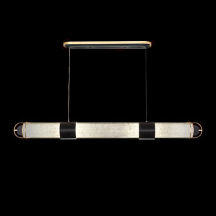 FINE ART HANDCRAFTED LIGHTING Bond 4 - Light Kitchen Island Linear LED Pendant