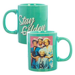 VANDOR LLC The Golden Girls 16 Oz. Ceramic Mug (Set of 2)