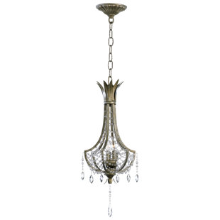 CYAN DESIGN Luciana 3 - Light Dimmable Empire Chandelier