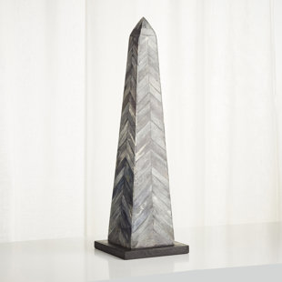 CYAN DESIGN Herring Obelisk Figurines & Sculptures