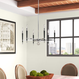 GREYLEIGH™ Langford 6 Light Candle Style Classic Chandelier