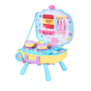 WCCTNYDY INC 3-in-1 Chef Role Pretend Play Kitchen Set