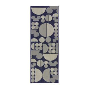 DISNEY BY GERTMENIAN Licensed Disney Mickey Mouse Spheres Indoor/Outdoor Flatweave Area Rug