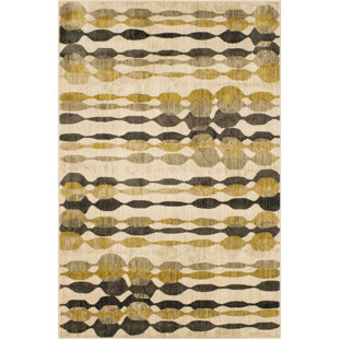SCOTT LIVING Acoustic Onyx Gray/Brown Modern Abstract Area Rug