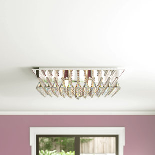 WILLA ARLO INTERIORS Crystal Flush Mount