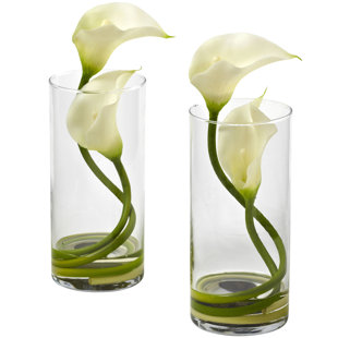 LE PRISE™ Lillies Arrangement in Vase (Set of 2)