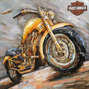 GASPO Harley - No Frame Painting on Metal