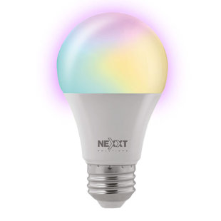 NEXXT SOLUTIONS 60 Watt Equivalent A19 E26/Medium (Standard) Dimmable LED Smart Bulb