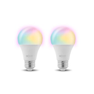 NEXXT SOLUTIONS 60 Watt Equivalent A19 E26/Medium (Standard) Dimmable LED Smart Bulb