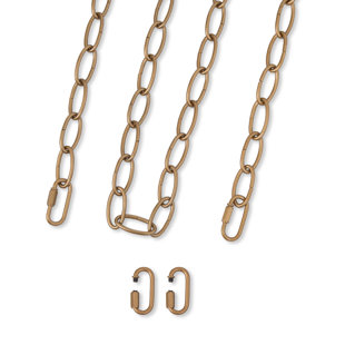 LNC HOME Decorative Link Chandelier Chain or Chain Break