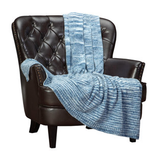CHANASYA Chenille Throw