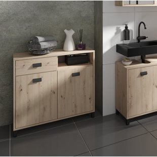 BYLIVING Freestanding Bathroom Cabinet (Set of 3)