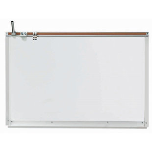 AARCO Wall Porcelain Magnetic Whiteboard
