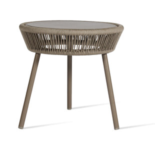 VINCENT SHEPPARD Loop Round Metal Outdoor Side Table