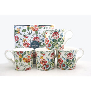 HERITAGE Sicily Bone China Mug (Set of 4)