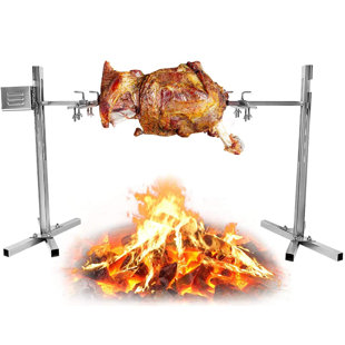 INSMA Portable Camping Spit Rotisserie