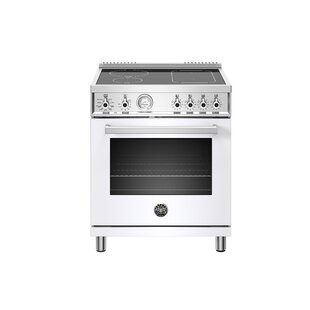 Bertazzoni 30" 4.7 Cubic Feet Electric Freestanding Range with Radiant Cooktop