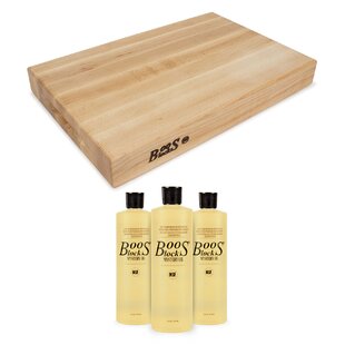 JOHN BOOS & CO 4 Piece Cutting Board Set