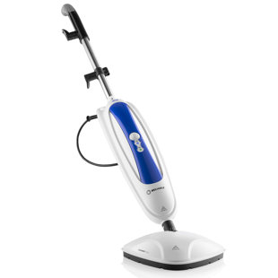 RELIABLE CORPORATION Reliable Steamboy Floor Steam Mop 200CU with Replaceable Microfiber Pads & Carpet Glide