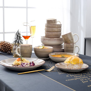 BRAMBLY COTTAGE Kants 20 Piece Dinnerware Set, Service for 4